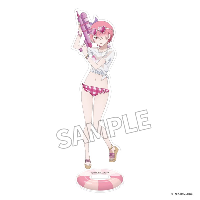 画像1: 【予約】Re:ゼロから始める異世界生活 アクリルスタンドフィギュア 水遊びVer. ラム (1)