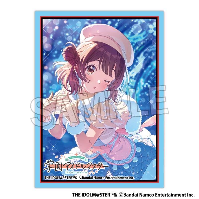画像1: 【予約】学園アイドルマスター イラストスリーブMAT White Night! White Wish! 花海佑芽 (1)