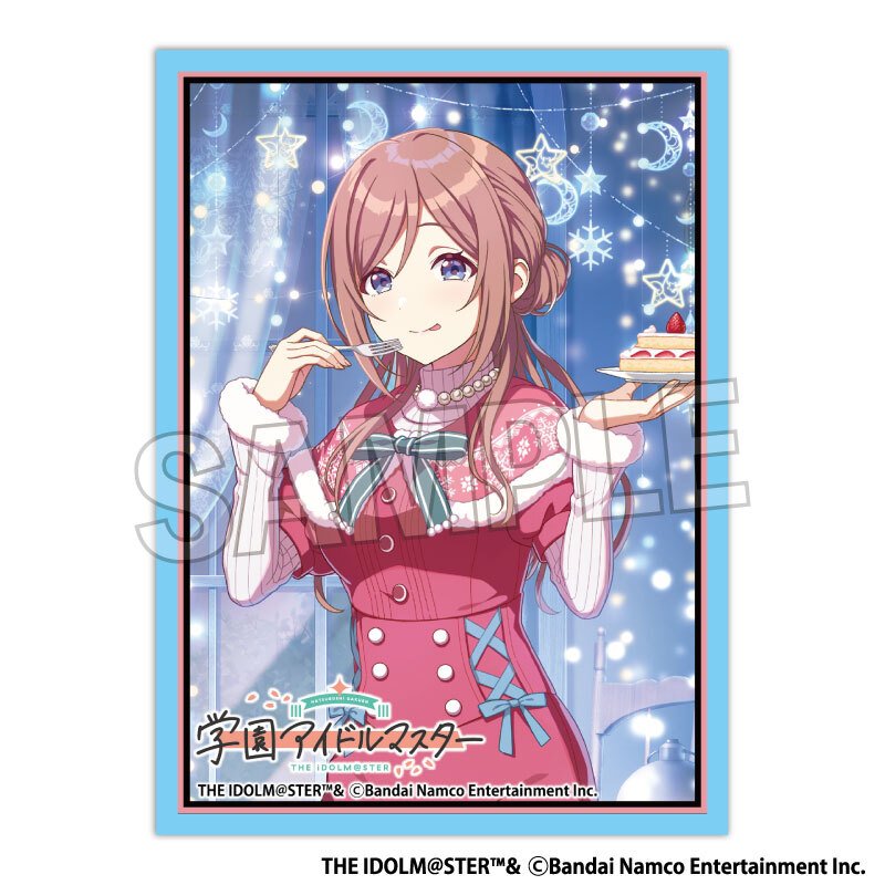 画像1: 【予約】学園アイドルマスター イラストスリーブMAT clumsy trick '24クリスマス 姫崎莉波 (1)