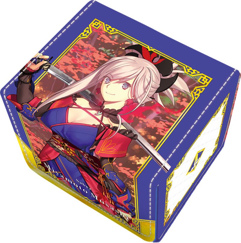 画像1: 【予約】合皮製デッキケース Fate/Grand Order セイバー/宮本武蔵 (1)