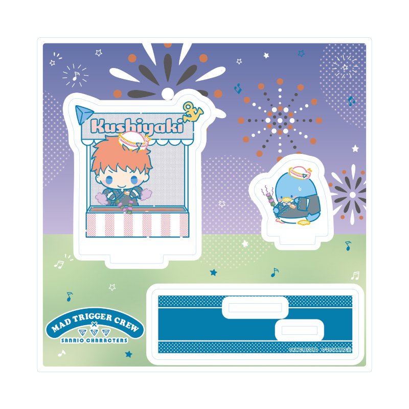 画像1: 【予約】アクリルスタンドプレート ヒプノシスマイク SANRIO NAKAYOKU EDIT 06 毒島メイソン理鶯 (1)