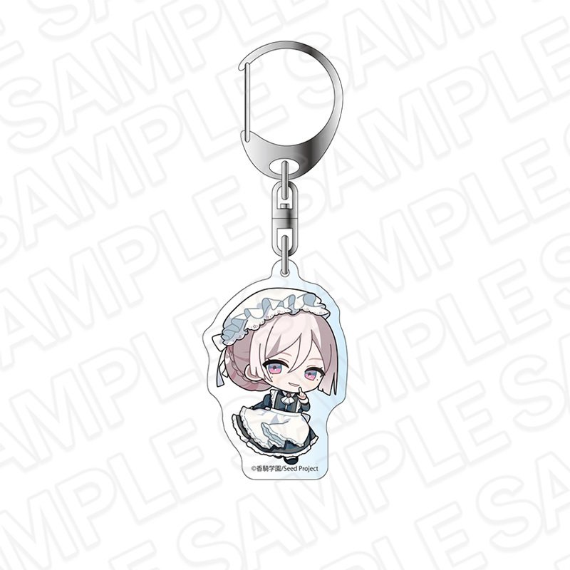 画像1: 【予約】BOYS be MAID!-御曹司メイドボーイ部の日日- アクリルキーホルダー 妃崎余花 メイド服 デフォルメVer. (1)