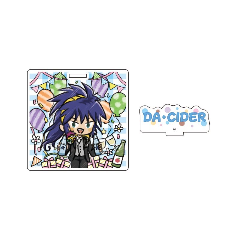画像1: 【予約】アクリルコースタースタンド NG騎士ラムネ&40 02 ダ・サイダー(グラフアートイラスト) (1)
